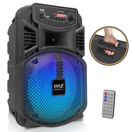 PYLE 8 Inch Portable Speaker, PPHP834B PPHP834B